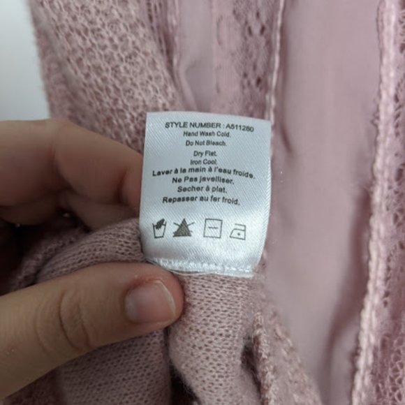 Anthropologie One September Feather Lace Shirt - Picture 7 of 8